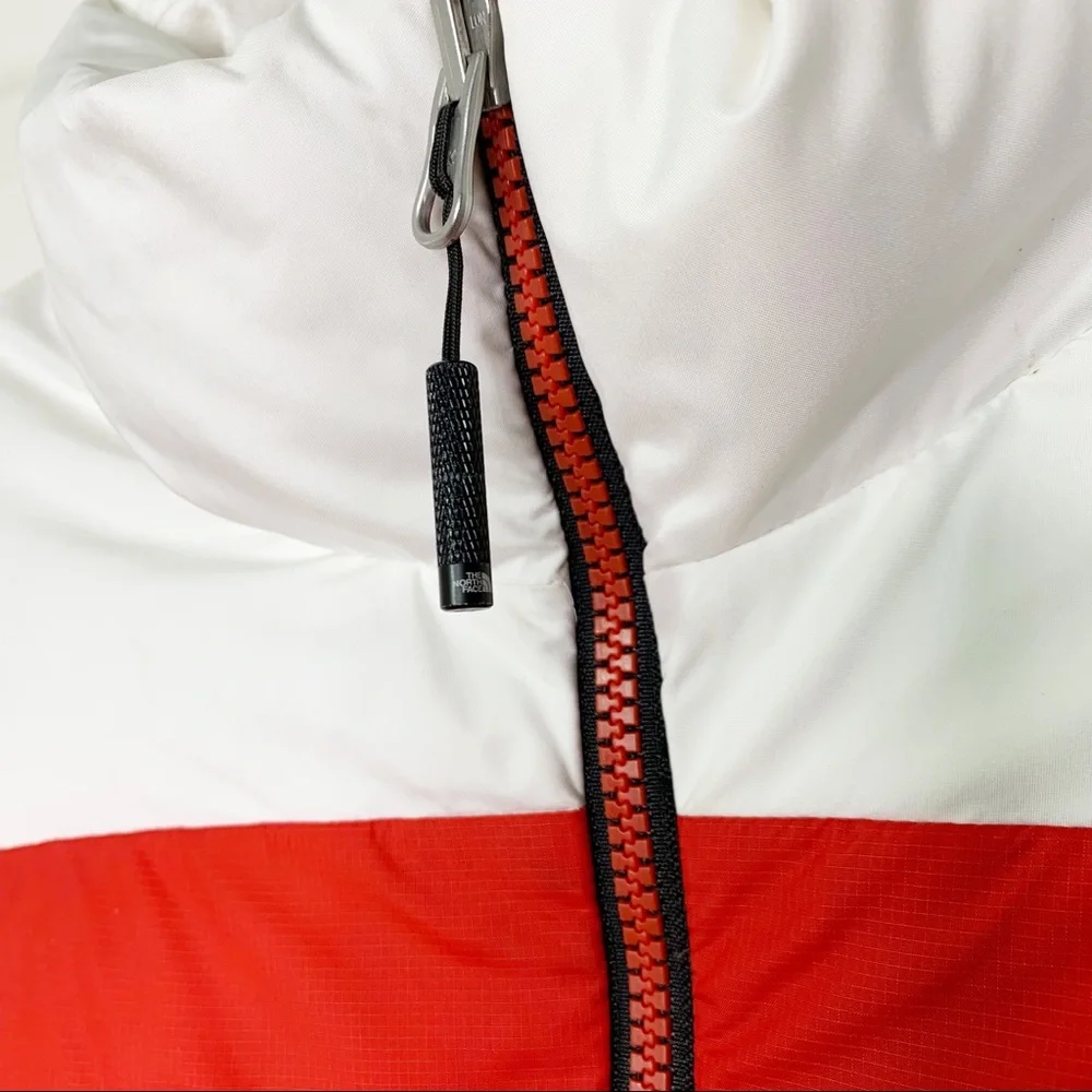 The North Face Women’s RU/14 Goose Down Color Block Vest Like New Size L - Picture 5 of 16